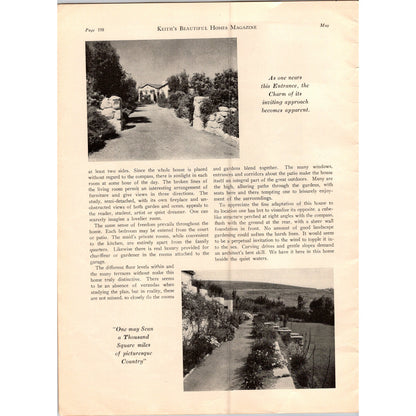 A Modern Cliff Dweller Home Architecture Lee McCrae 1929 Article SI11