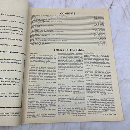 1970 National Treasure Hunters League Magazine - Mesquite TX Ray Smith M19