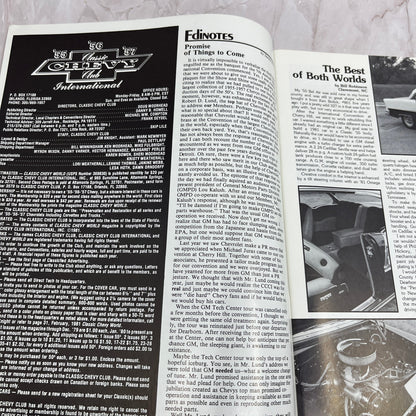 Robert D. Lund - '55, '56, '57 Classic Chevy World Magazine - Oct 1981 M29