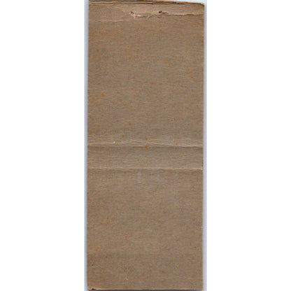 Bob's Tavern Thorp Wisconsin Vintage Matchbook Cover SD4-Y7