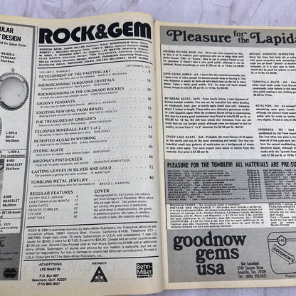 How To Dye Agate Feldspar Minerals - Rock & Gem Magazine - Sep 1977 M23