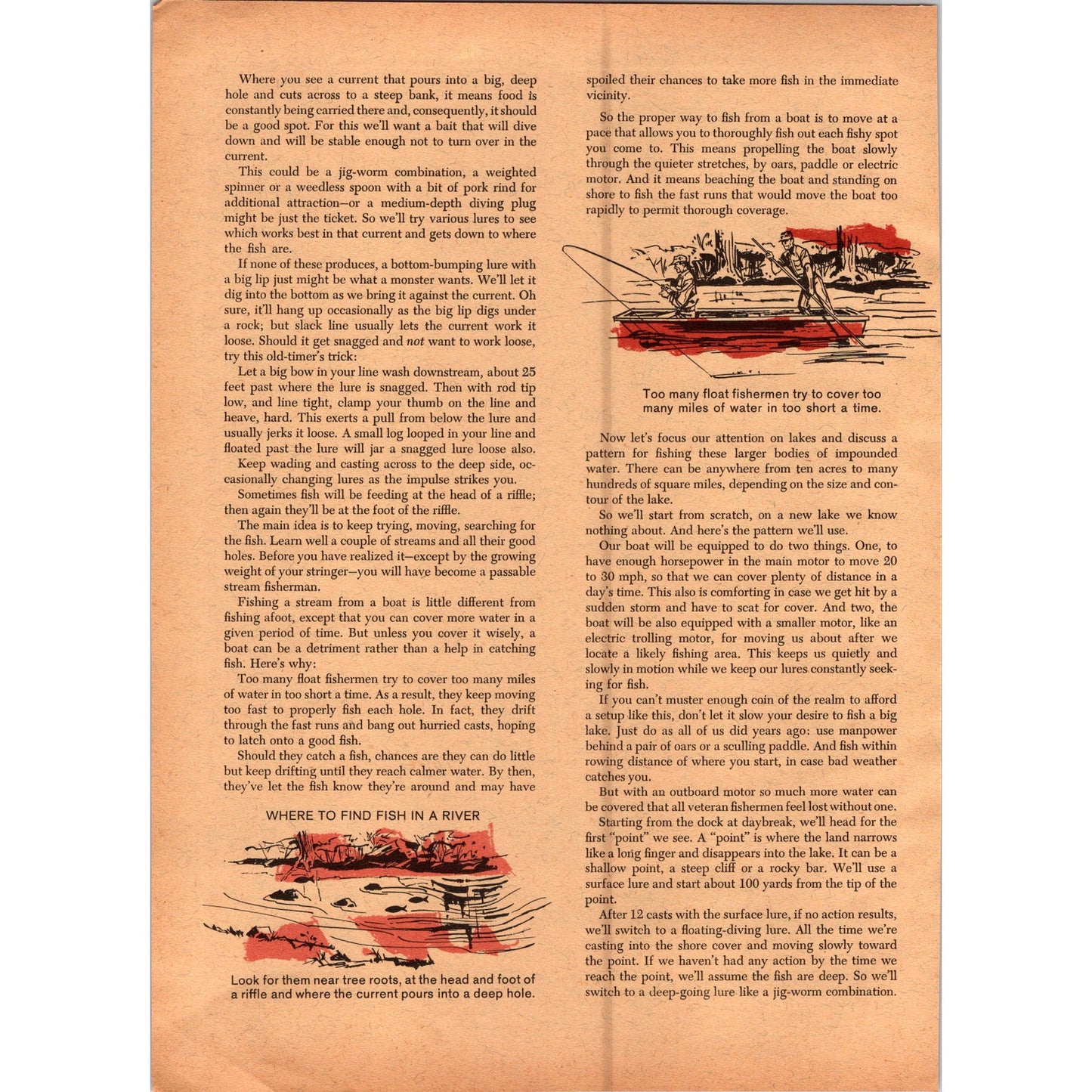 The ABC's of Catching Fish by Homer Circle 8 Page 1966 Article SI11