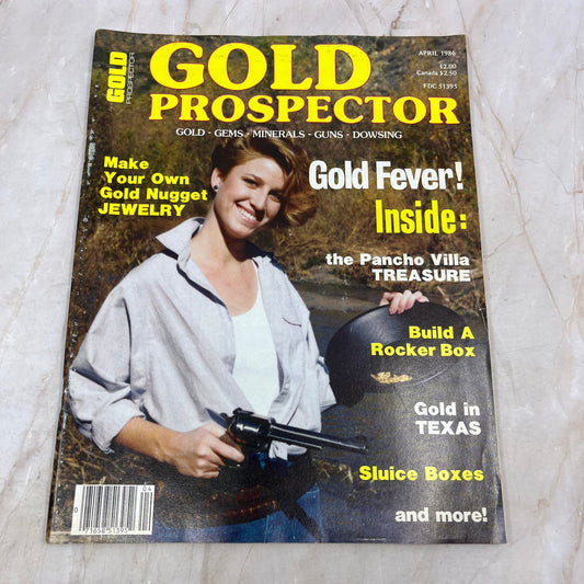 1986 April - Gold Prospector Magazine - Treasure Hunting Prospecting Gold M11