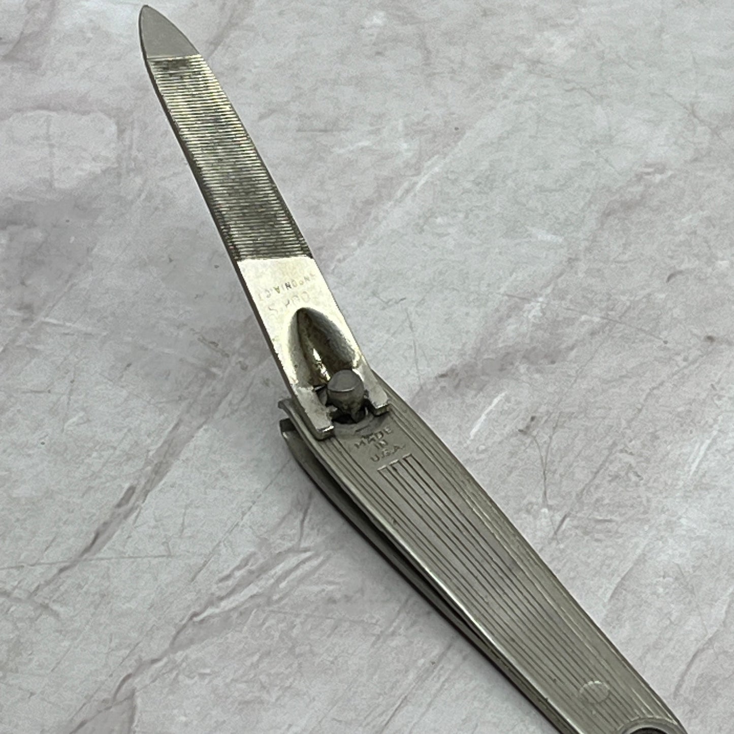 1920s Clip-Rite Nail Clippers Cook's Pub Ansonia CT Art Deco USA SE5