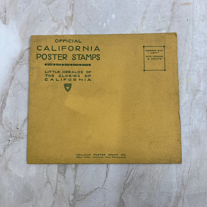 1914 Official California Poster Stamps Volland Poster Stamp Co TI8-S6