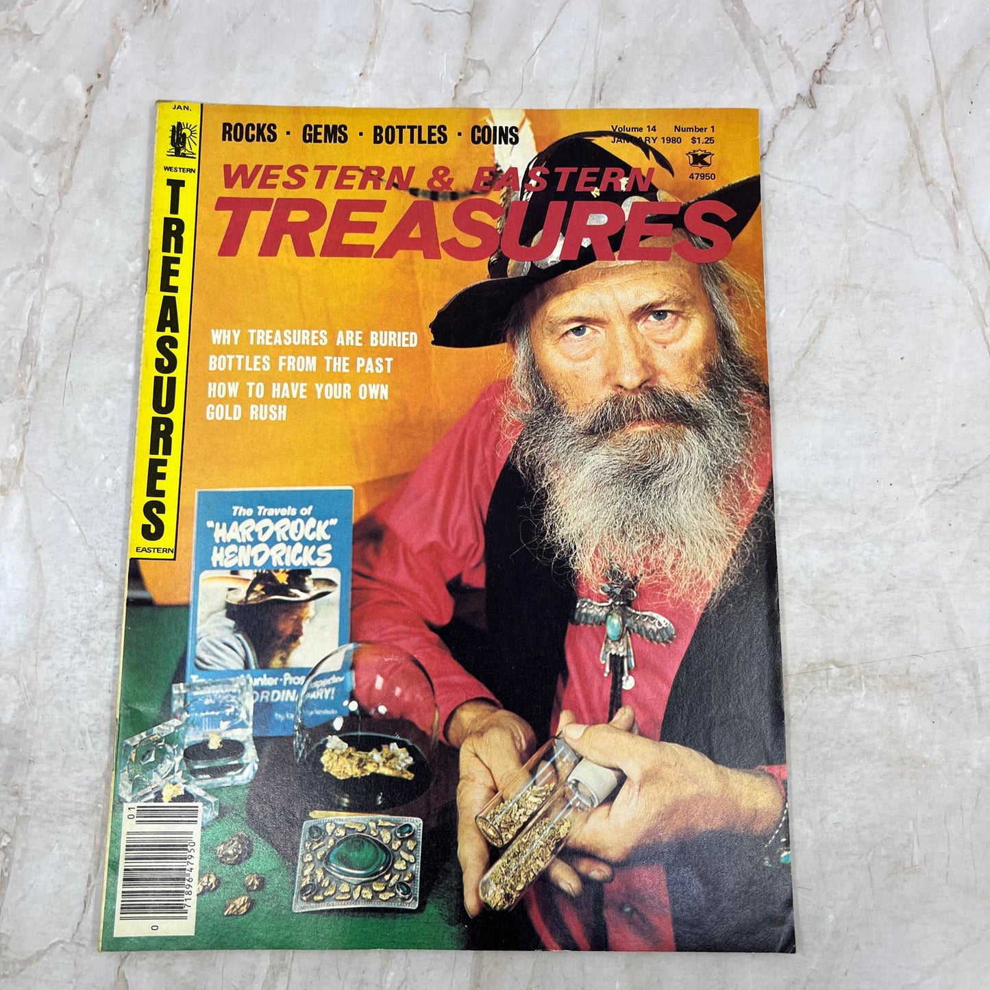 1980 Jan - Western & Eastern Treasures Magazine - Treasure Hunting Gold M13