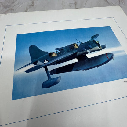 The Curtiss Seagull SO3C Vintage Print 10.5x13 FL6-4