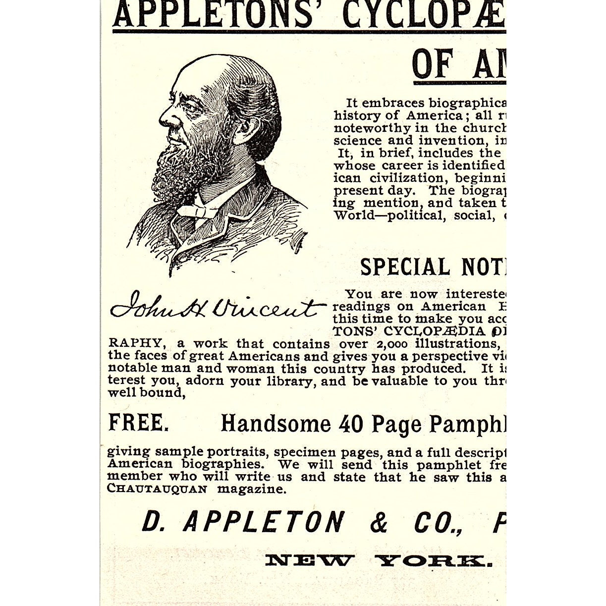 Remington Standard Typewriter Wyckoff, Seamans & Benedict NY 1892 Ad AG2-M11
