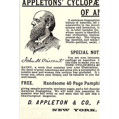 Remington Standard Typewriter Wyckoff, Seamans & Benedict NY 1892 Ad AG2-M11