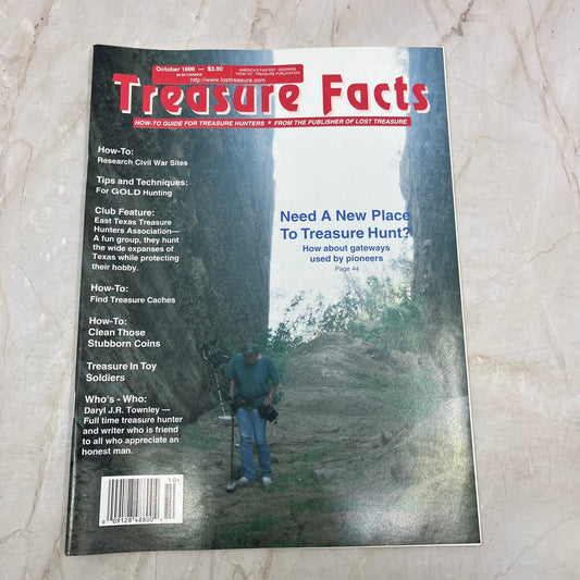 1996 Oct - Treasure Facts Magazine - Treasure Hunting Gold Metal Detecting M17