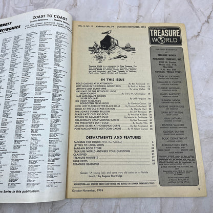 1974 Nov - Long John Latham's Treasure World Magazine - Treasure Hunting M13