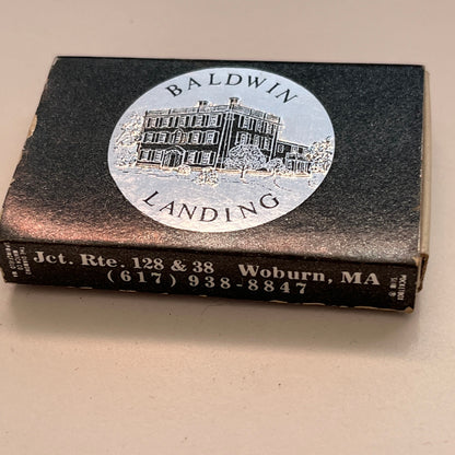 Baldwin Landing Woburn MA Vintage Matchbox TB6-MB3