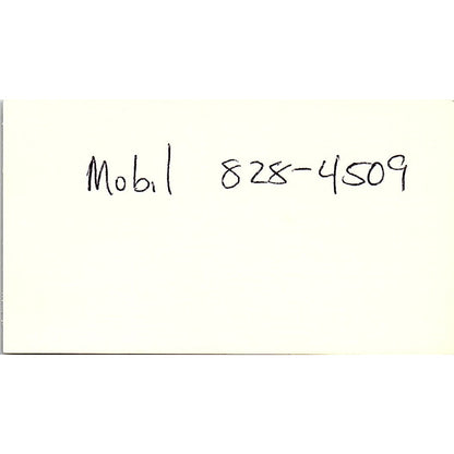 Shawn C Fry Enterprises Pierce-Etheridge Sugar Land TX Vtg Business Card SD9-B12