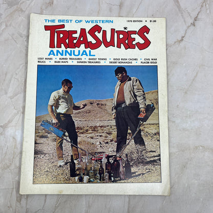 1970 Western Treasures Annual Magazine Treasure Hunting Metal Detecting M18