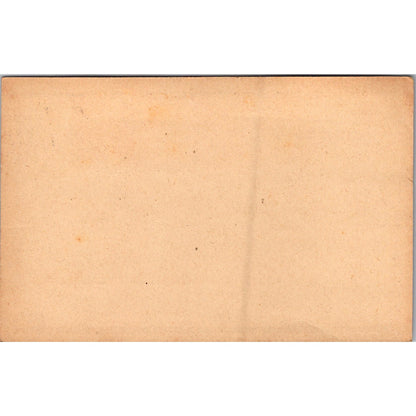 Germany c1921 Inflation Post WWI Era Blank German Reich Postcard P5-11