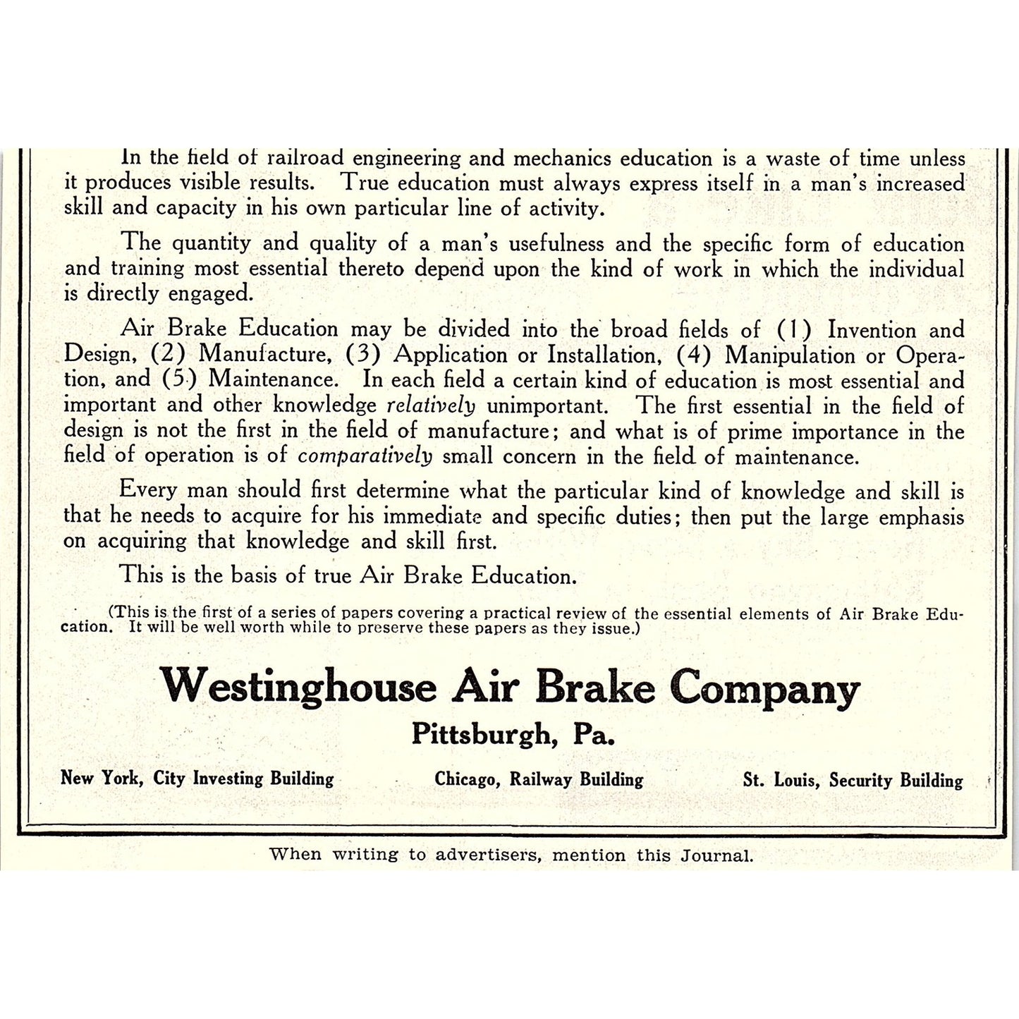 Kalamazoo Stove Co Michigan - Built Like a Locomotive 1914 Original Ad AF3-10