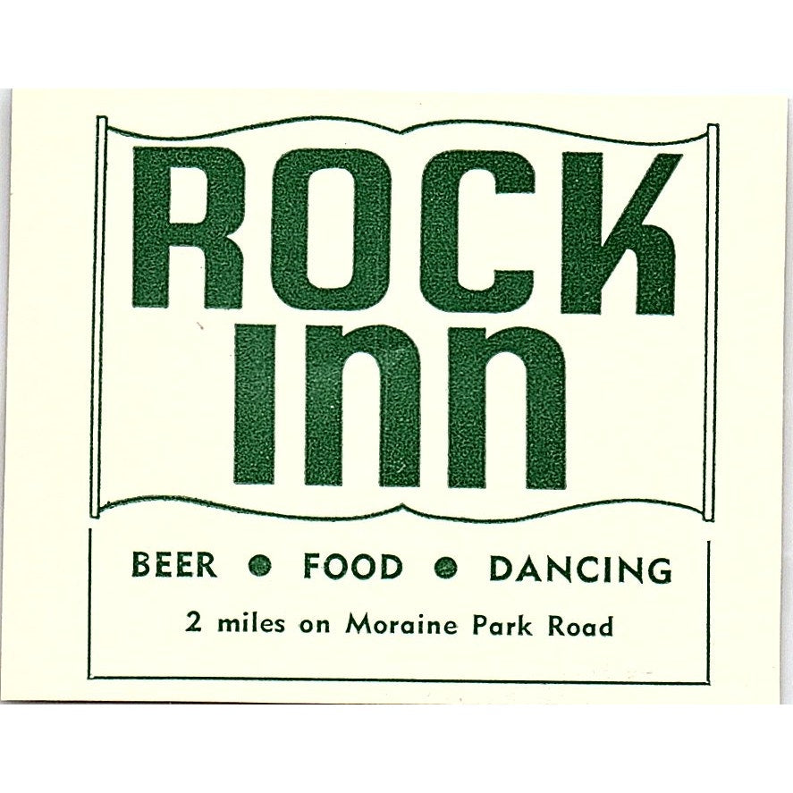 Deer Ridge Chalet, Rock Inn 1957 Estes Park CO Ad AG4-S10