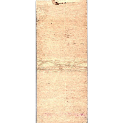 The Ritz Tavern Swede Peloquin Chippewa Falls WI Vintage Matchbook Cover SE5-Y1