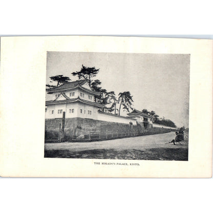 The Mikado's Palace Kioto Kyoto 1901 Original Print AD8-H6