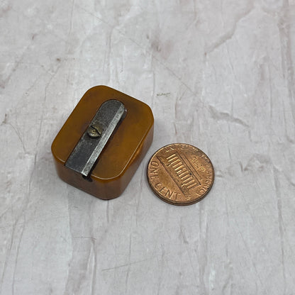 1930s Butterscotch Bakelite German Pencil Sharpener Dux SB8