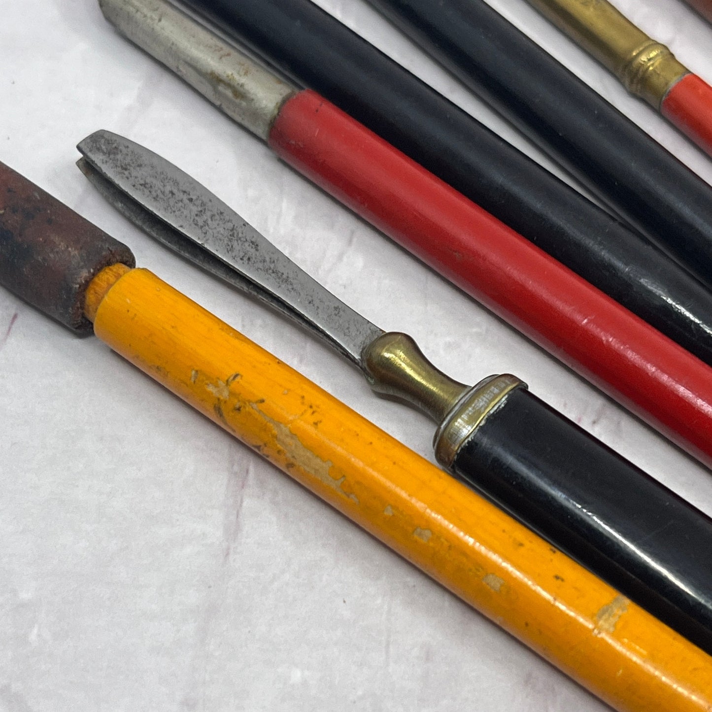 Lot of 7 Vintage Antique Calligraphy Pens Dip Pens TC5