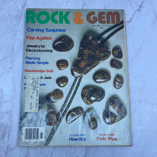 Breckenridge Gold, Fire Agates - Rock & Gem Magazine - May 1977 M24