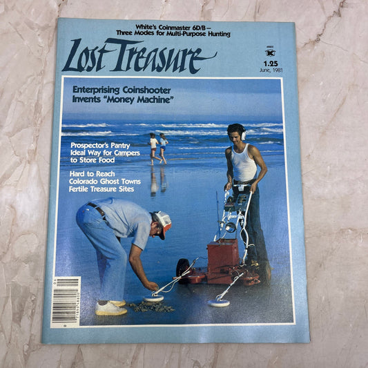 1981 June - Lost Treasure Magazine - Treasure Hunting Gold Prospecting M15