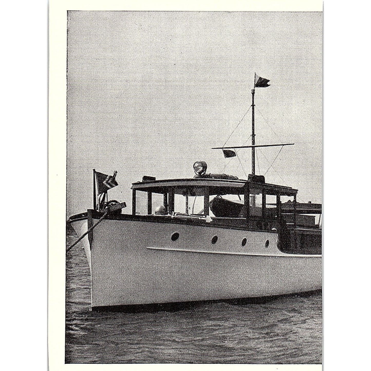 Louis J Larsen Sails NY Blue Streak Ralph Manny 1932 Ad AG2-H3