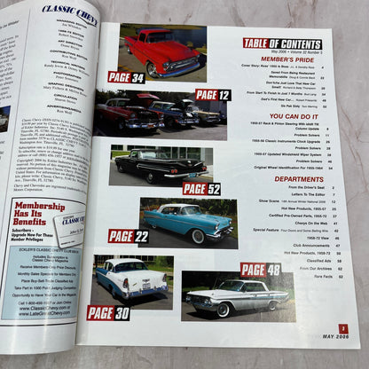 Classic Instruments Clocks - '55, '56, '57 Classic Chevy World - May 2006 M29