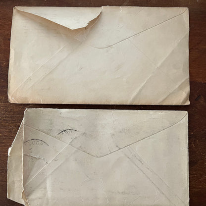 1919 Lillie Mason New York City from White Plains Set of 2 Envelopes TG9-PC-2