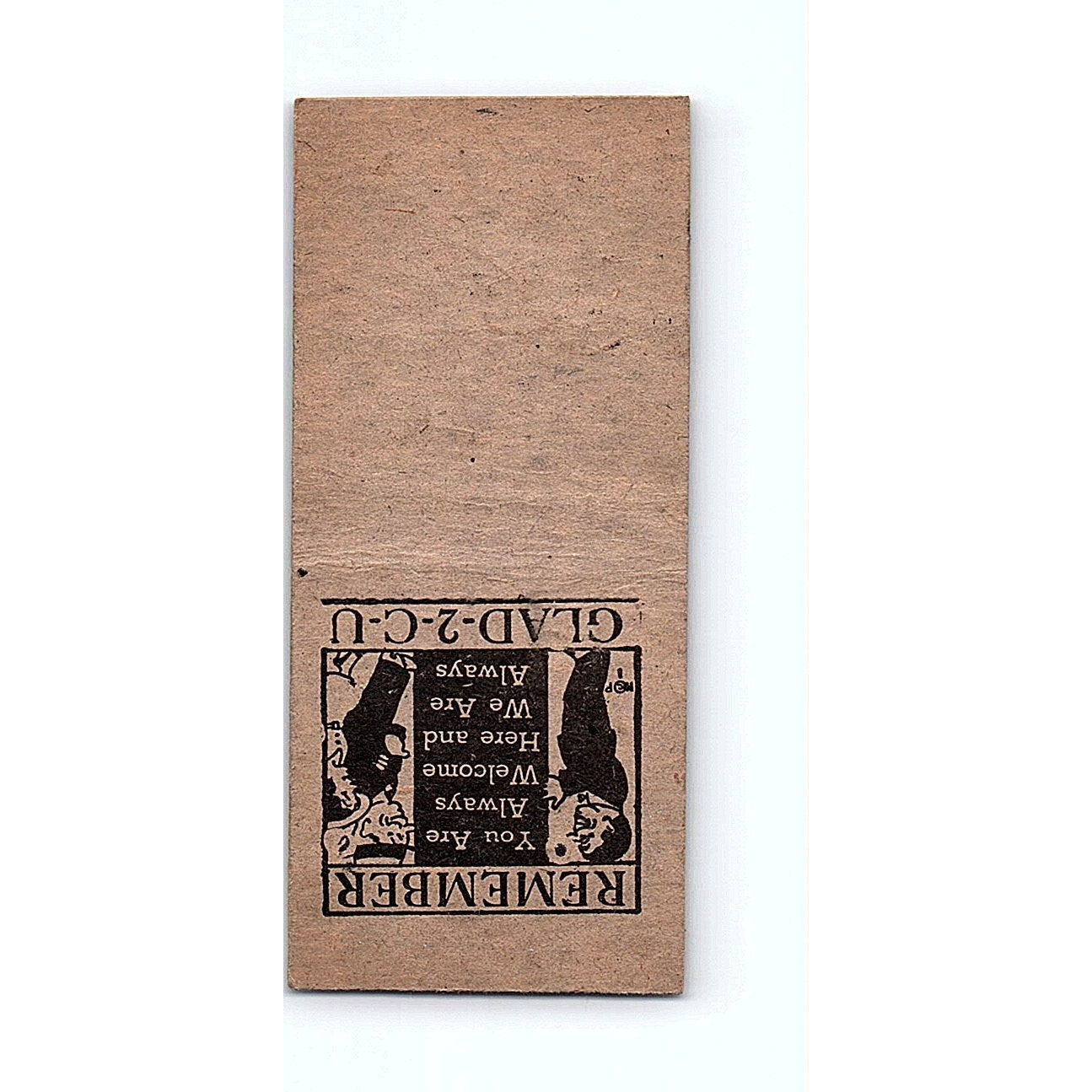 Square Deal Tavern Superior WI Peter Rodell Vintage Matchbook Cover SF3-Y5