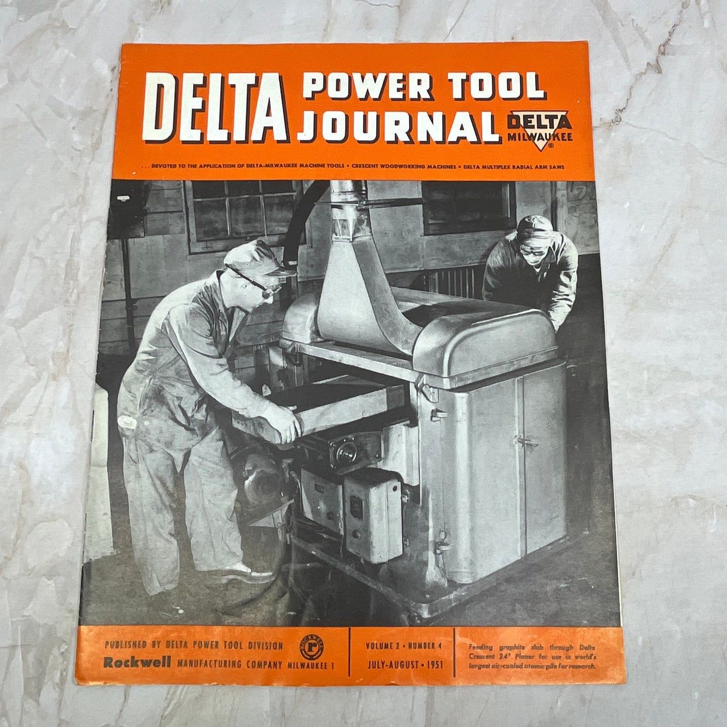 1951 Jul/Aug The Delta Power Tool Journal Newsletter Rockwell Woodworking TI9-P3