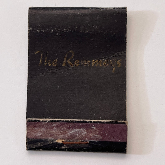 The Remmey's Monogrammed Vintage Matchbook Cover TB8-MB3-4