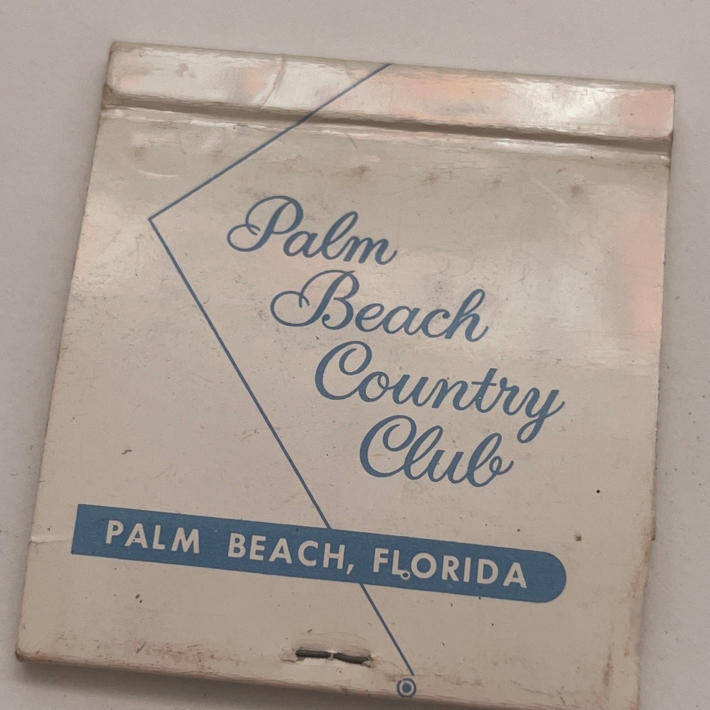 Palm Beach Country Club Florida Vintage Matchbook Cover TB8-MB2-7