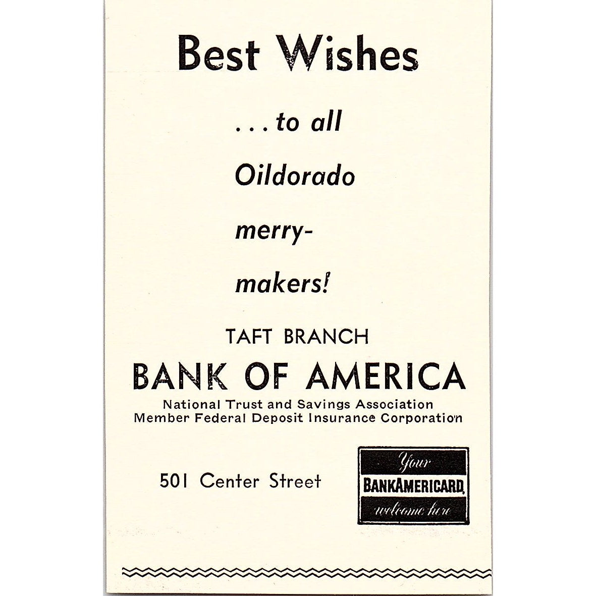 The Taft Daily Midway Driller - Taft CA 1965 Ad AF8-M5