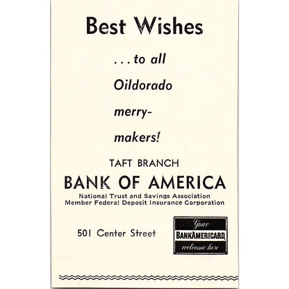 The Taft Daily Midway Driller - Taft CA 1965 Ad AF8-M5