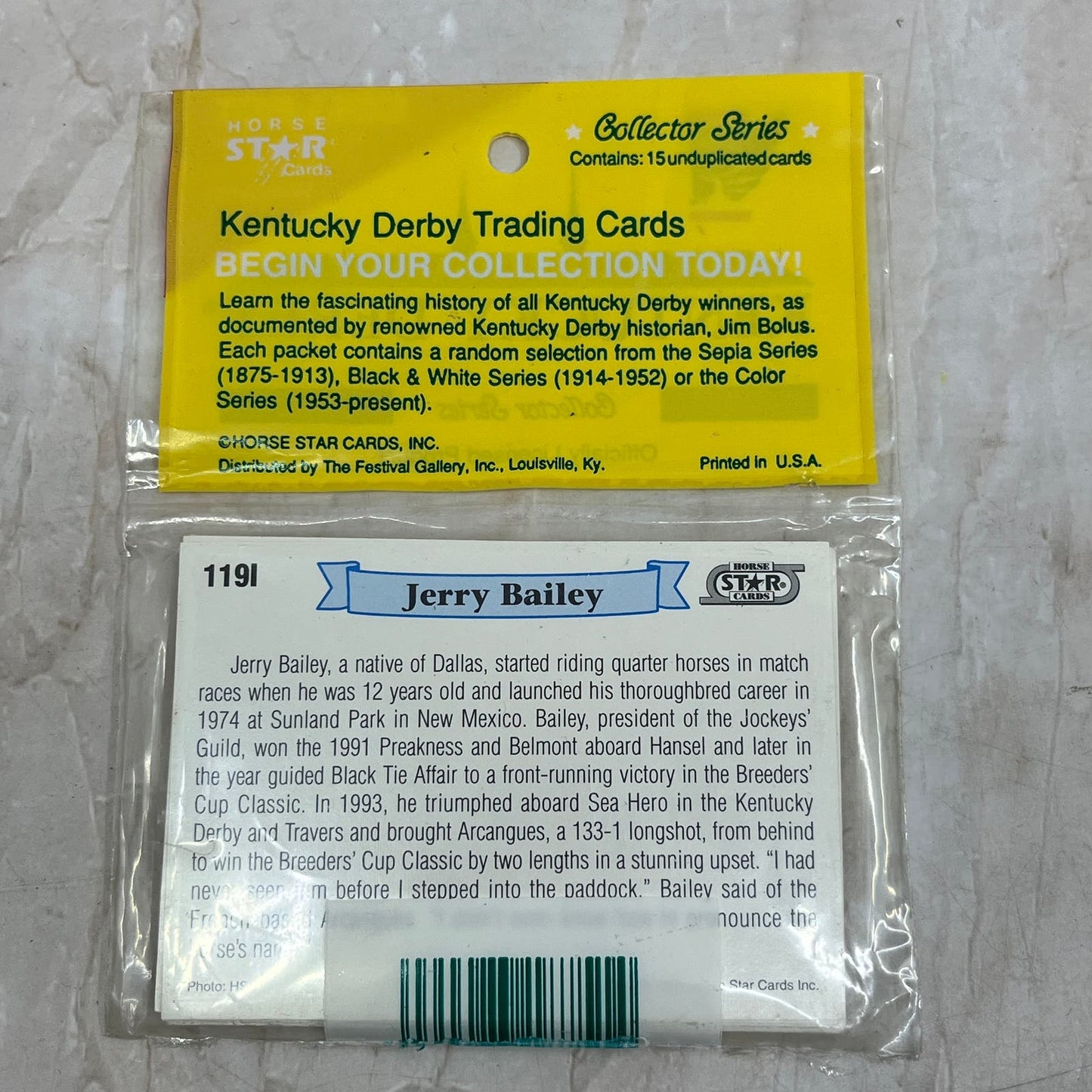 1994 Kentucky Derby Sea Hero 9 Card Update Set - Factory Sealed SB3