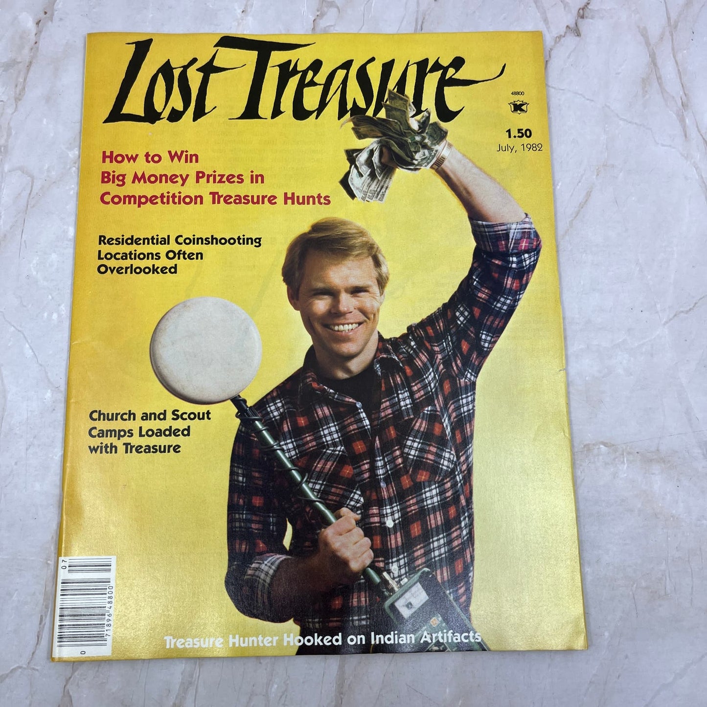1982 July - Lost Treasure Magazine - Treasure Hunting Gold Prospecting M15