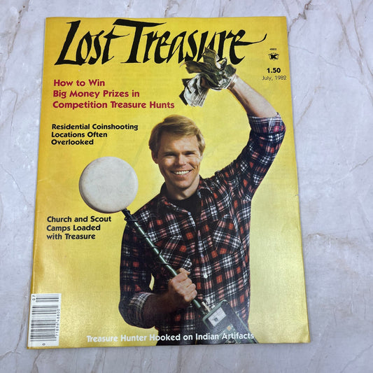 1982 July - Lost Treasure Magazine - Treasure Hunting Gold Prospecting M15