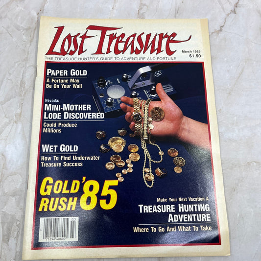 1985 March - Lost Treasure Magazine - Treasure Hunting Gold Prospecting M15