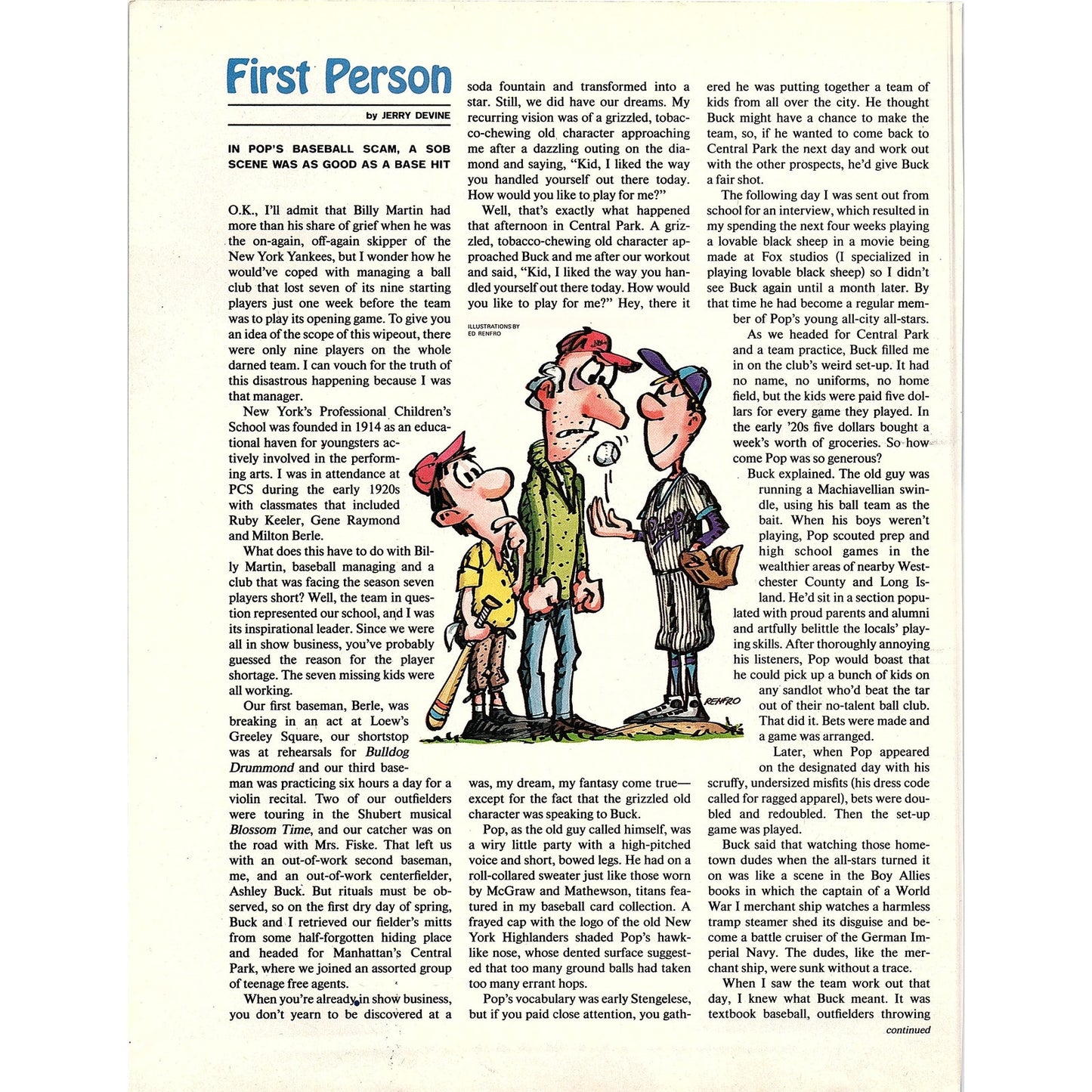 United States Marines Recruiting - Looking for a Few Good Men 1984 Ad AF8-5