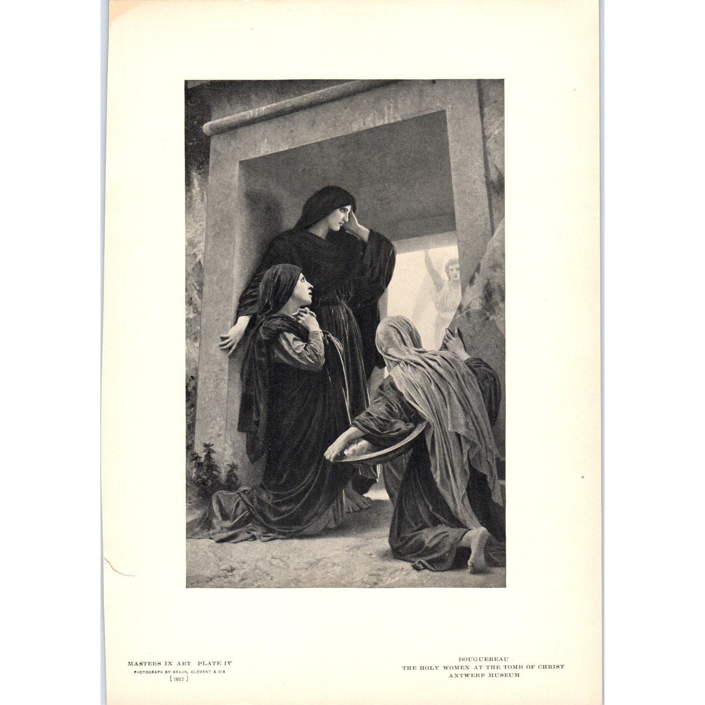 The Holy Women at the Tomb of Christ - Bouguereau c1905 Art Print D16