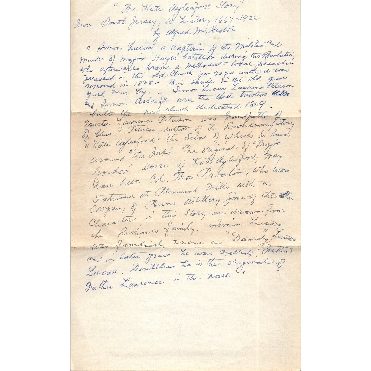 1920s Handwritten Letter Chalfonte-Haddon Hall Atlantic City NJ Letterhead D21