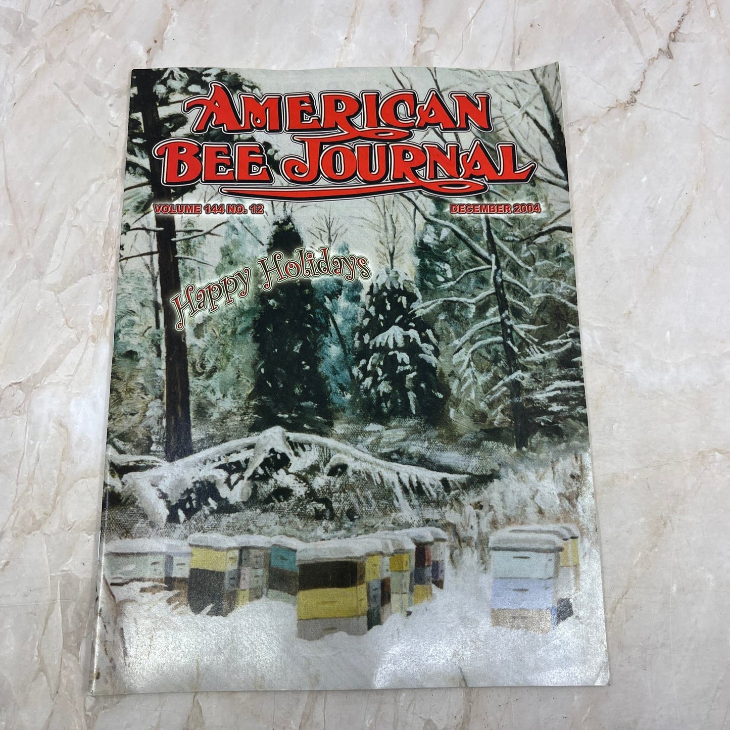 2004 Dec American Bee Journal Magazine Bees Beekeeping Honey M7