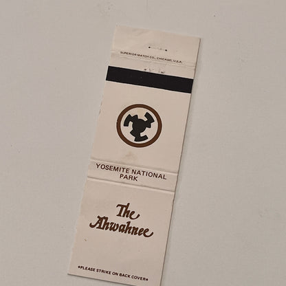 The Ahwahnee Yosemite National Park Vintage Matchbook Cover MB59-3