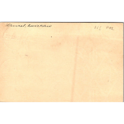 Waaning Tilly Haarlem Holland Wenzel 1912 German Reich Postcard P5-11