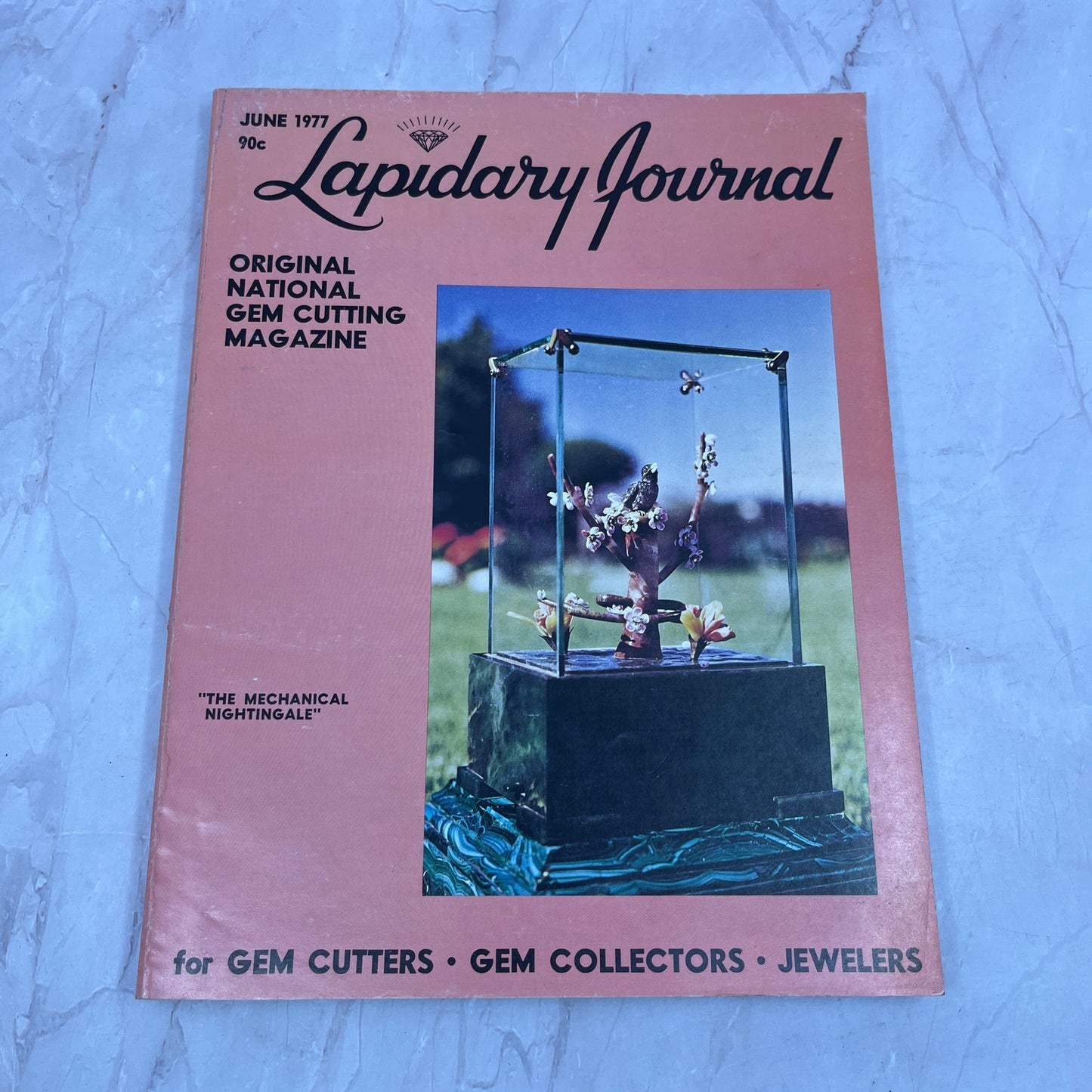 The Mechanical Nightingale - Lapidary Journal Magazine - Jun 1977 M25