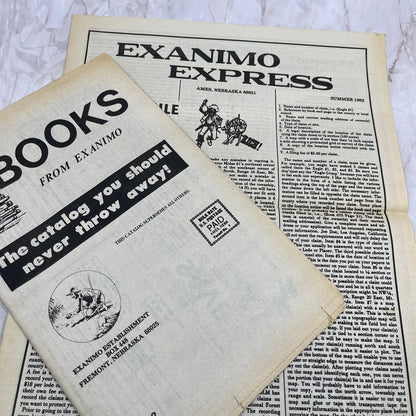 1982 Summer - Exanimo Express Treasure Hunting Newsletter - Ames NE M11