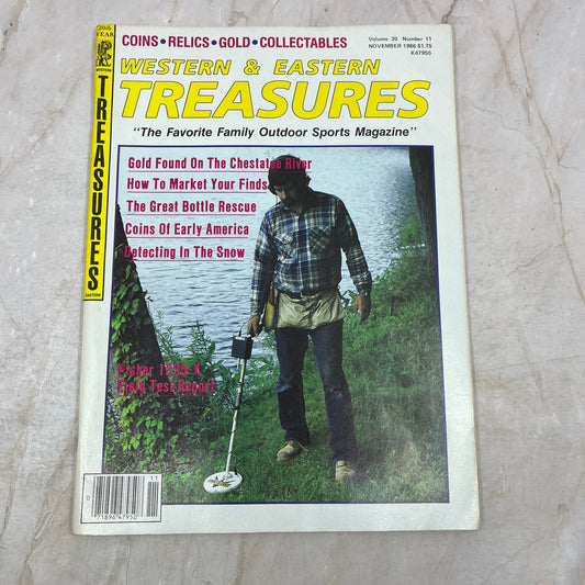 1986 Nov - Western & Eastern Treasures Magazine - Treasure Hunting Gold M12