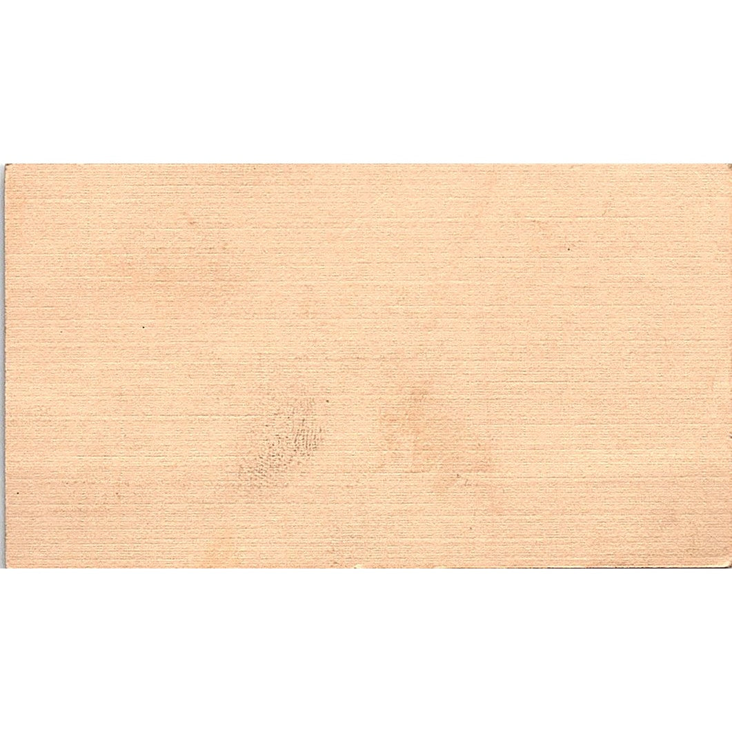 Sidney Baldon Roby Coomer So-Fine Lawn Maintenance Houston Business Card SC9-B5